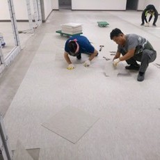 KCC디럭스타일,시공현장 (빌딩.사무실 기본칩타일 본드