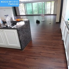 김포힐스테이트시공 KCC트랜디우드타일 TW5120